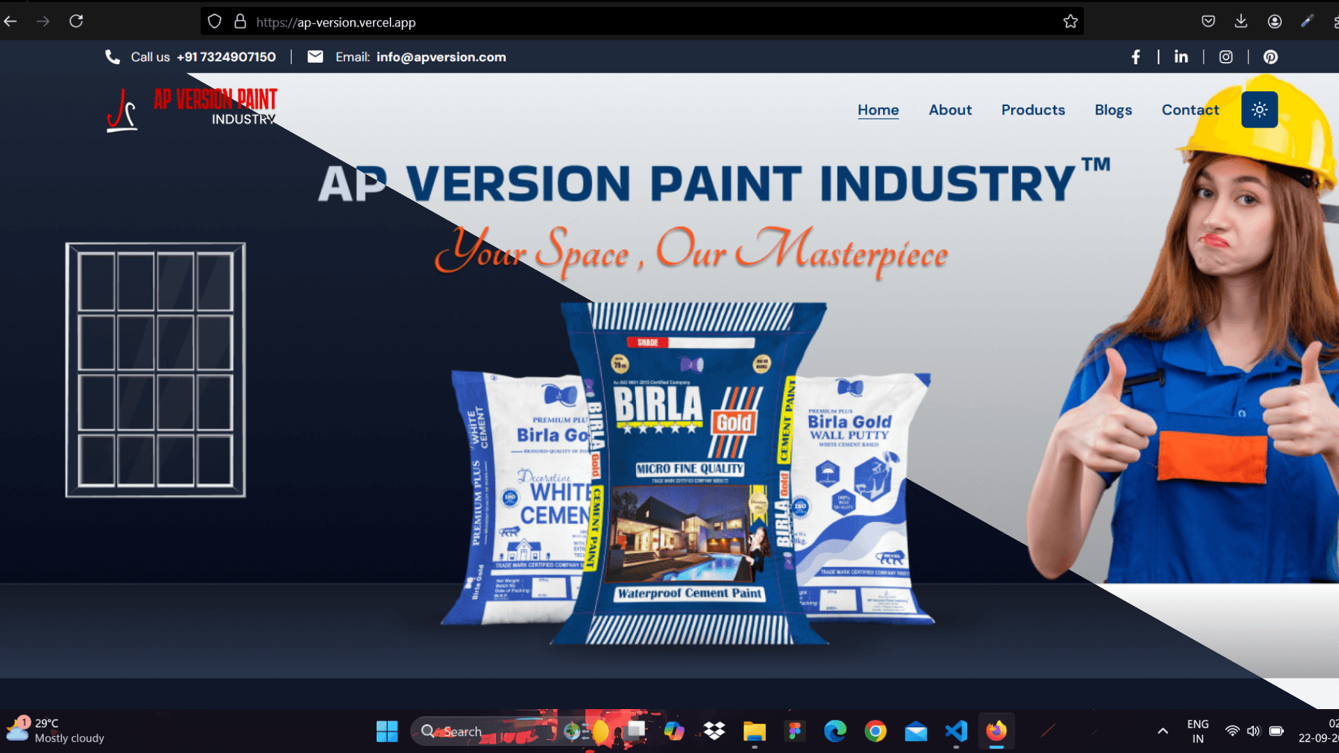 Landing Page